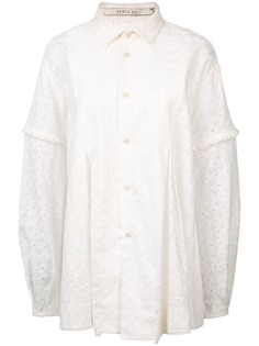 Renli Su рубашка с вышивкой