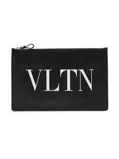 Valentino клатч с логотипом