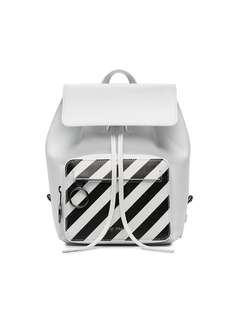 Off-White рюкзак с диагональными полосками