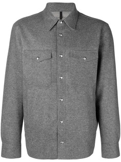Moncler куртка-рубашка на пуговицах