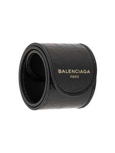 Balenciaga браслет с принтом логотипа