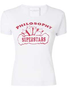 Philosophy Di Lorenzo Serafini футболка с логотипом