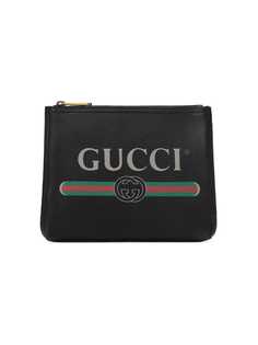 Gucci маленькая сумка с принтом логотипа