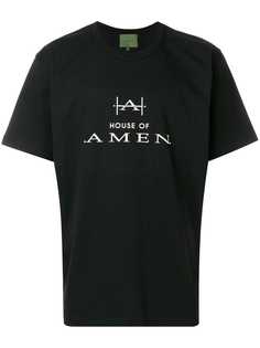 Amen logoed crew neck T-shirt