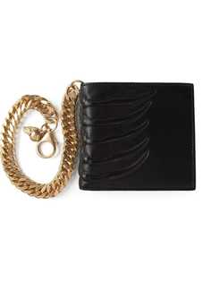 Alexander McQueen бумажник с золотистой цепочкой