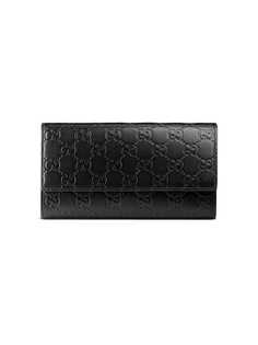 Gucci удлиненный кошелек Gucci Signature