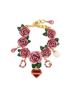 Dolce & Gabbana браслет с розами