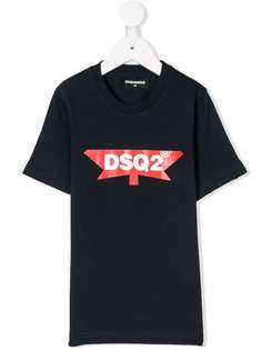 Dsquared2 Kids футболка с принтом логотипа