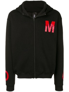 Omc толстовка на молнии с капюшоном и принтом