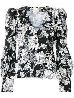 La Doublej блузка с цветочным принтом