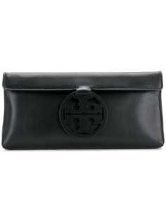 Tory Burch клатч с деталью в виде медальона с логотипом T