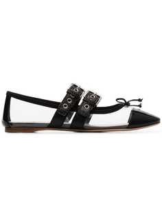 Miu Miu туфли на плоской подошве