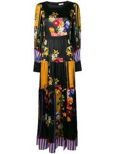 Black Coral платье с цветочным принтом