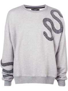 Amiri толстовка Slithering Snake