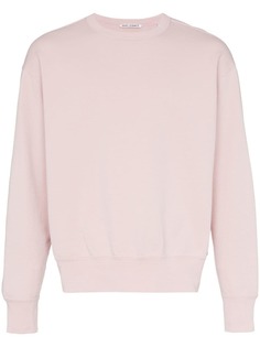 Our Legacy толстовка с круглым вырезом и заплатками