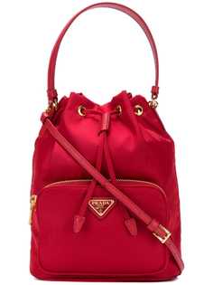 Prada сумка-ведро с логотипом