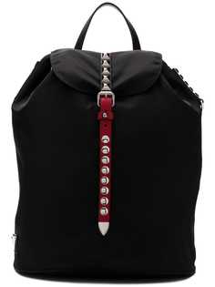 Prada рюкзак с пряжками и заклепками