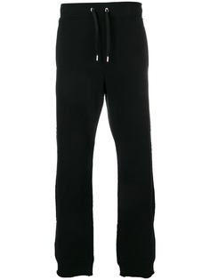 Versace Collection спортивные брюки с заплаткой логотипа