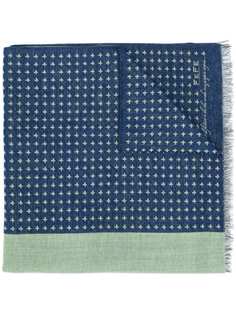 Fefè patterned knitted scarf