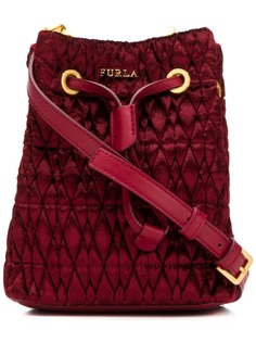 Furla бархатная сумка Stasy Cometa