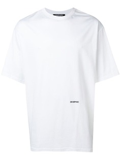 Calvin Klein 205W39nyc однотонная футболка с логотипом