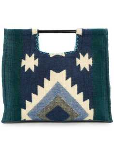 Sensi Studio Aztec handwoven tote