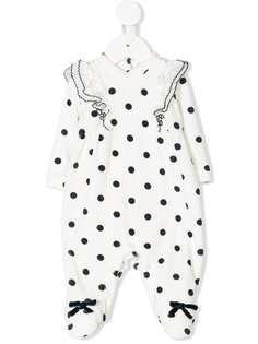 Monnalisa комбинезон в горох