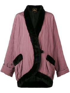 Fendi Vintage пальто в стиле оверсайз 1980-го года