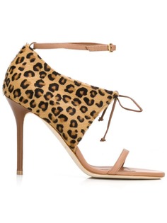 Malone Souliers By Roy Luwolt сандалии с леопардовым принтом