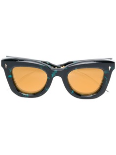 Jacques Marie Mage солнцезащитные очки Fascination в квадратной оправе