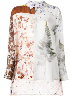 Anntian рубашка с цветочным принтом