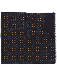 Kiton шарф с абстрактным принтом