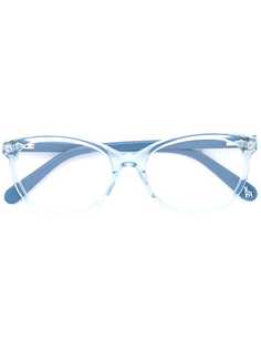 Stella Mccartney Kids двухцветные очки с овальной оправой