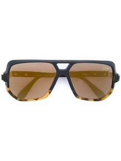 Cazal солнцезащитные очки в двухцветной оправе
