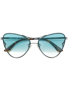McQ Alexander McQueen солнцезащитные очки формы кошачий глаз