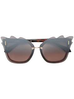 Vivienne Westwood солнцезащитные очки с фигурной отделкой
