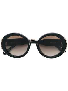 Elie Saab солнцезащитные очки в круглой оправе с затемненными линзами