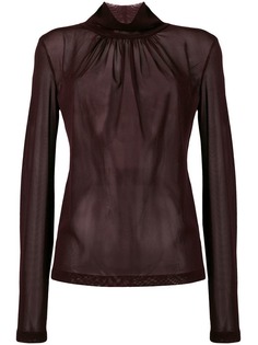 Victoria Beckham шифоновая блузка