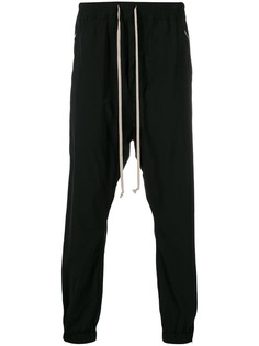 Rick Owens спортивные брюки с заниженным шаговым швом