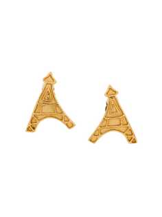 Yves Saint Laurent Vintage серьги Eiffel Tower