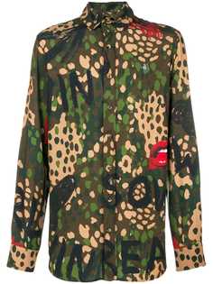 Vivienne Westwood камуфляжная рубашка