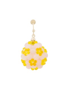 Simone Rocha цветочная серьга