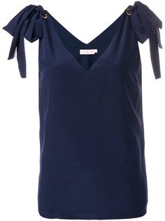 Tory Burch топ с V-образным вырезом