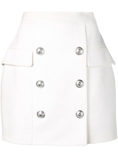 Balmain юбка двубортного фасона