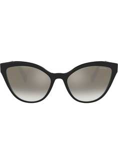 Miu Miu Eyewear солнцезащитные очки в оправе кошачий глаз