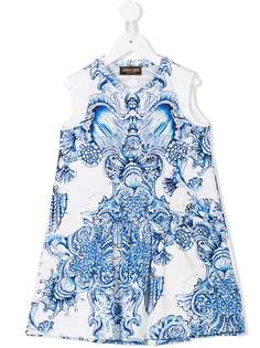 Roberto Cavalli Junior printed shift dress