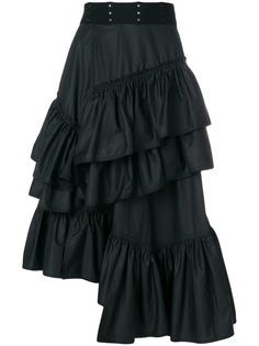 3.1 Phillip Lim расклешенная юбка с оборками