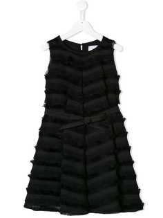 Señorita Lemoniez fringed sleeveless dress