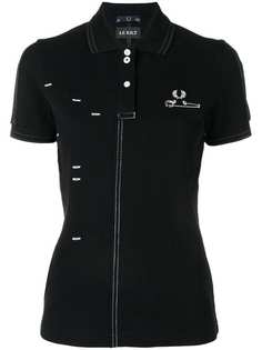 Le Kilt футболка-поло из коллаборации с Fred Perry с декоративной строчкой