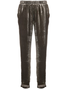 Gold Hawk бархатные спортивные брюки